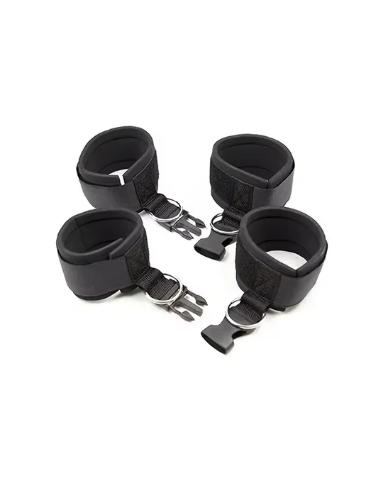 BDSM Набор ремней для бондажа, 4 штуки, вариант, фото 3