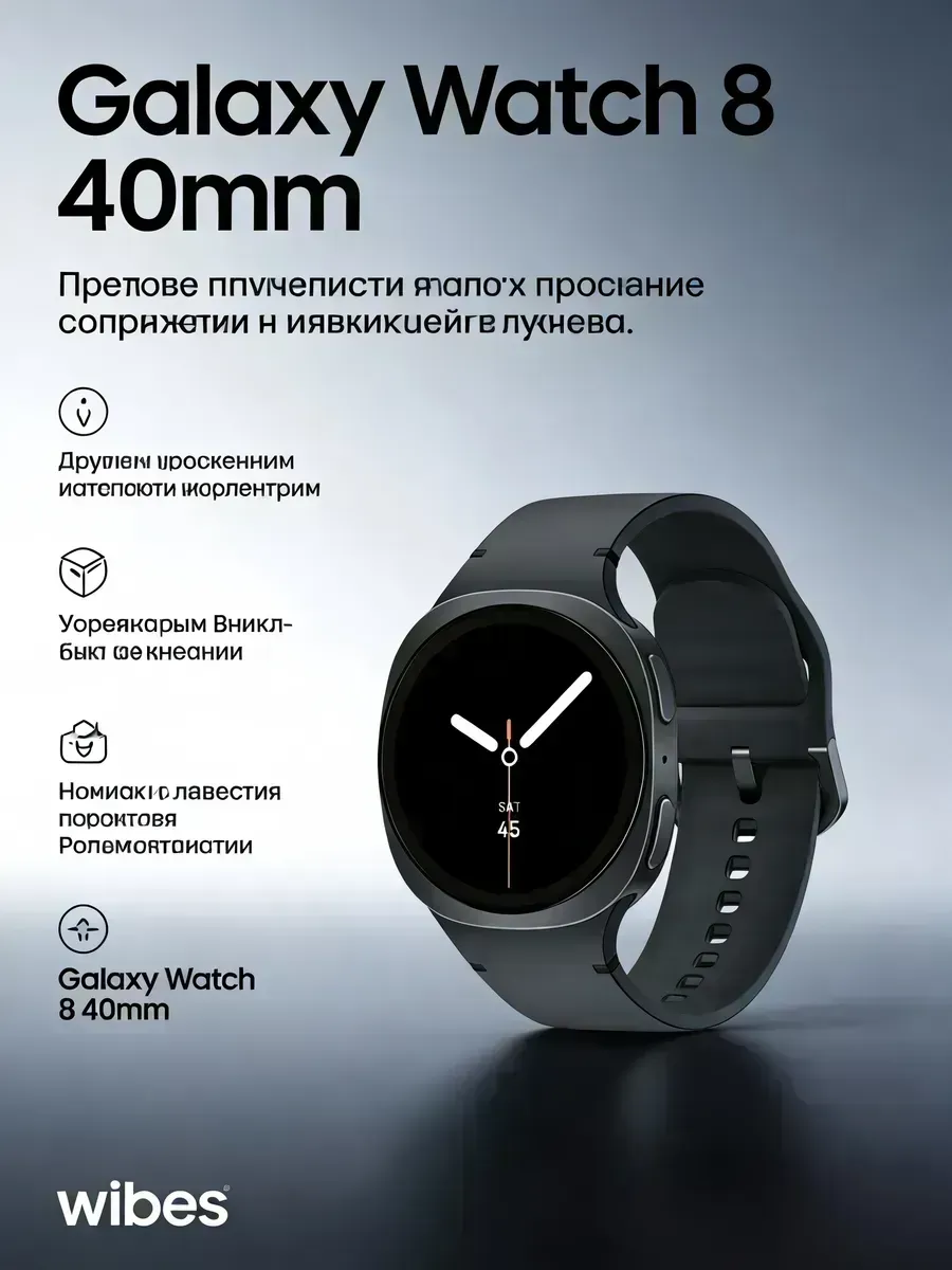 Samsung Умные часы Galaxy Watch 8 40 мм — выгодно