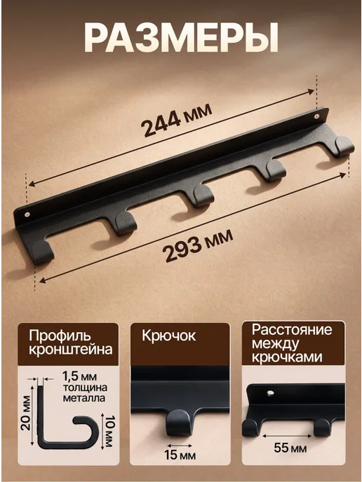 Comfort Alumin Group Сушилка настенная металлическая, 5 линий, белая, черный, фото 3