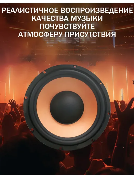 Сабвуфер автомобильный пассивный 20 см (8 дюйм.), вариант, фото 3