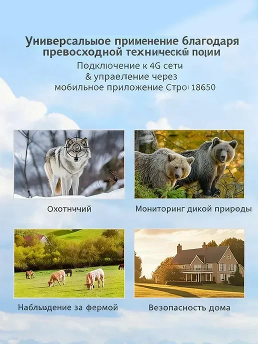 фотоловушка с датчиком движения с передачей на телефон, датчиком движения передачей на, фото 2