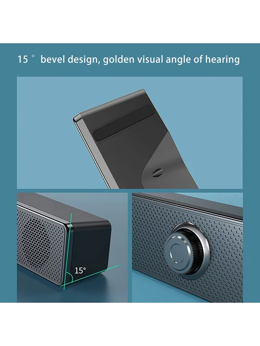 Саундбар Bluetooth для ТВ и компьютера, 3.5 мм AUX, вариант, фото 4