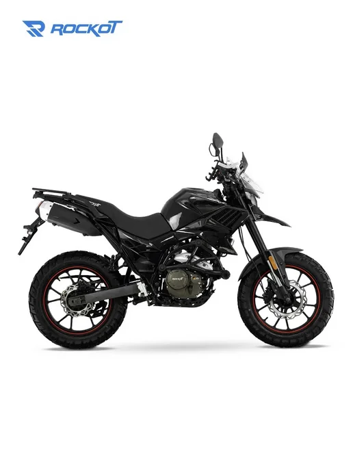 Мотоцикл турэндуро ROCKOT HOUND 3.0, черный, фото 6