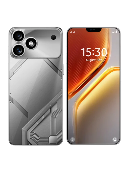 Смартфон TECNO Pova 8 Neo 16/16 ГБ, серебристый, фото 2