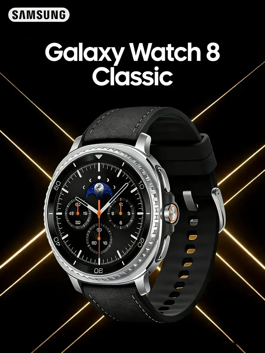 Samsung Смарт часы Galaxy Watch 8 Classic LTE 46 мм черный