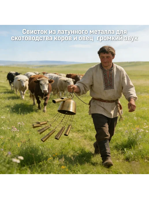 Колокольчик для животных из латуни, 80×65×65 мм, 80x65x65 мм, фото 7