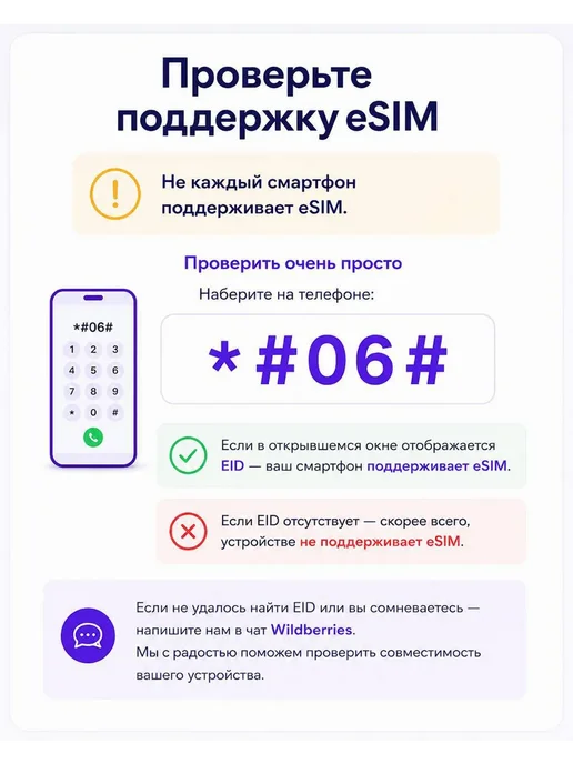 WoW eSIM Узбекистан eSIM-карта 7 ГБ на 5 дней, 7 ГБ, фото 3