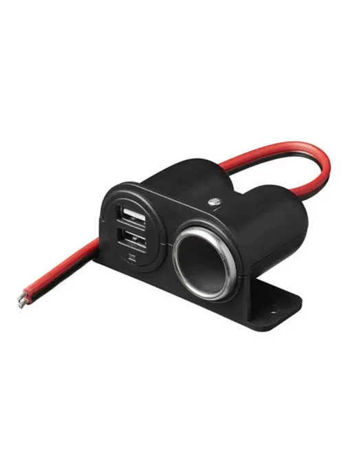 Разъем для прикуривателя, многопортовый разъем, двойной USB, вариант, фото 5
