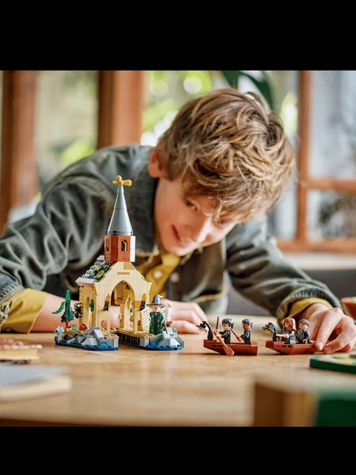 LEGO Конструктор Гарри Поттер - Лодочная станция 350 деталей, вариант, фото 7