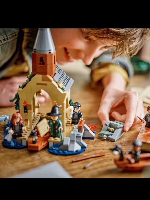 LEGO Конструктор Гарри Поттер - Лодочная станция 350 деталей, вариант, фото 8