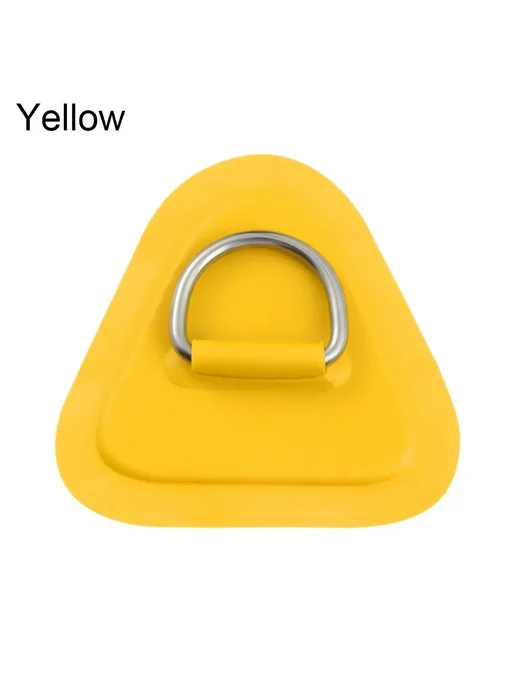 Нет бренда Накладка из нержавеющей стали с D-кольцом для каяка yellow-1, желтый, фото 7