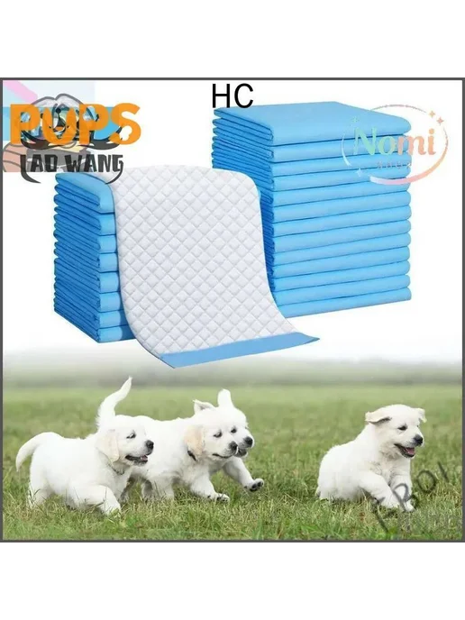 Одноразовые впитывающие пелёнки для животных 60×90 см, 20 шт, 60x90 см, 20 шт, фото 4