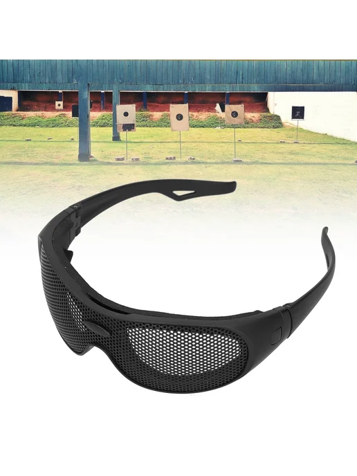 Нет бренда Защитные очки Iron Mesh UV400, черный, фото 6