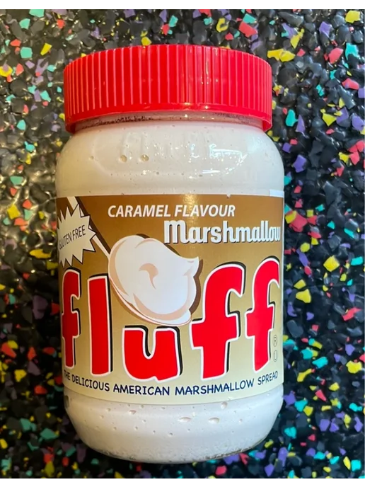 Fluff. Маршмеллоу крем Карамельный 213г, 213 г, фото 2
