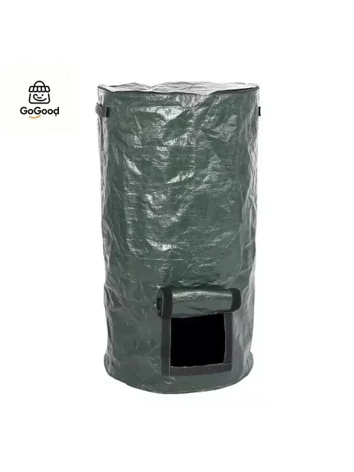 Компостер уличный ПЭ 35x35x60 см, салатовый, 35x35x60 см, фото 2