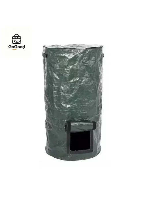 Компостер уличный ПЭ 35x35x60 см, салатовый, 35x35x60 см, фото 7