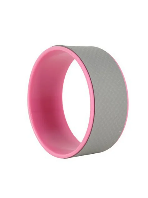 Нет бренда Фиолетовое серое йога-колесо Yoga Wheel Grey, серый