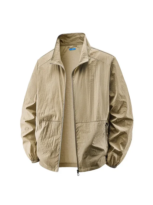 Нет бренда Летняя мужская куртка для защиты от солнца, легкая ветровка, вариант, фото 5
