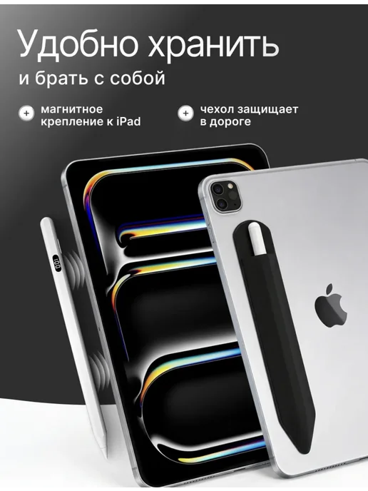 FOUND Стилус для iPad с дисплеем заряда Apple Pencil, вариант, фото 6